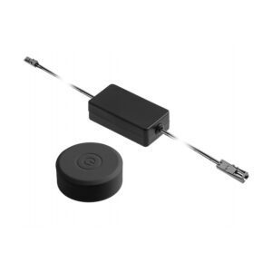 NDËRPRERËS PA PREKJE PA TEL DIMPËR, MAX. 60 W, DC 12V, NGJYRË E ZEZË